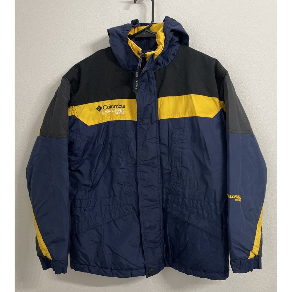 Columbia Sportswear Challenge Series Winter Insulated Jacket Coat Size 14/16